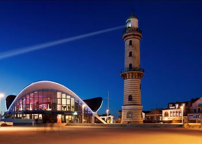 アパート App. Deck 5, Idyll. Innenhof ロストック